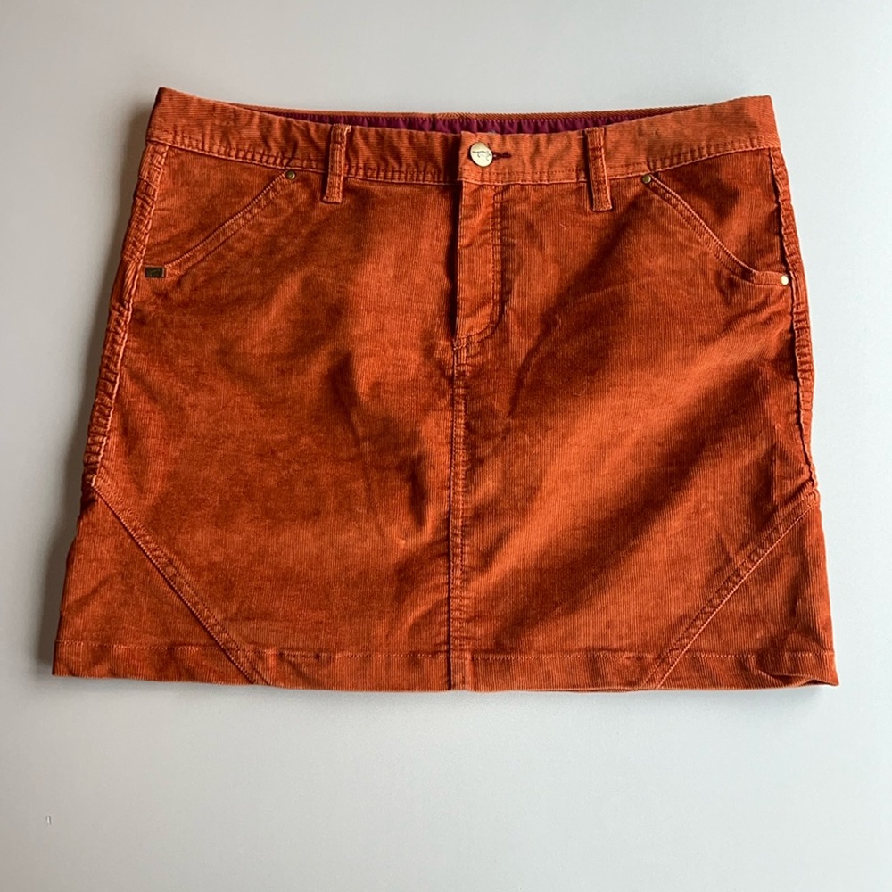 Horny Toad Cord Skirt